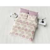 POSTELJNINA SVILANIT DOTTY 200X200/2X60X80 CM VIOLA