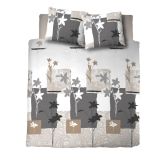 POSTELJNINA SVILANIT GEA BEŽ 140X200 CM