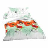 POSTELJNINA SVILANIT SCARLET 200X200/60X80X2 CM