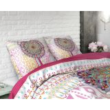 POSTELJNINA VITAPUR FAMILY EDEN 50X70/200X200 ROZA