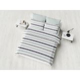 POSTELJNINA VITAPUR FAMILY PINEA 200X200/2X50X70 CM SIVA