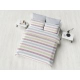 POSTELJNINA VITAPUR FAMILY PINEA 200X200/2X50X70 CM VIOLA