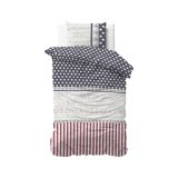 POSTELJNINA VITAPUR FAMILY VICTORIA 50X70/140X200 CM MODRA