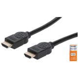 POVEZOVALNI KABEL MANHATTAN 4K@60HZ HDMI ETH 1M
