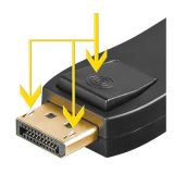 POVEZOVALNI KABEL REDLINE ADAPTER DISPLAY PORT M HDMI Ž