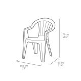 PP STOL KETER SICILIA, GRAFIT