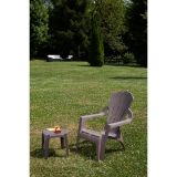 PP STOL PROGARDEN SELVA 71.5X86X93 CM TAUPE