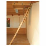 LESENE PODSTREŠNE STOPNICE MQ PRAKTIK 70X120X270 CM TRODELNE - NAVADNA VZMET