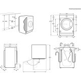 PRALNI STROJ ELECTROLUX EW7F348SI VGRADNI