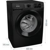 PRALNI STROJ GORENJE WPNEI84A1SW/B, 8 KG, ČRN