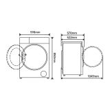 PRALNO-SUŠILNI STROJ XIAOMI MIJIA PRO 9 KG