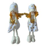 PRAZNIČNA FIGURA ANGEL BEL 20X11X48 CM