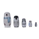 PRAZNIČNA FIGURA BABUŠKA ŽIVALI 5/1 LES