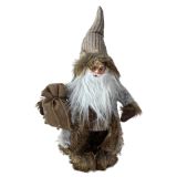 PRAZNIČNA FIGURA BOŽIČEK, BEŽ 28X20X60 CM