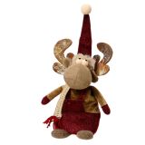 PRAZNIČNA FIGURA DECORIS JELEN, 30 CM SORTIRANO
