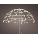 PRAZNIČNA FIGURA DEŽNIK, 72 LED LUČI. IP-44, 26X40 CM