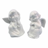 PRAZNIČNA FIGURA GLOSSTYLE ANGEL 5.5X5X6.8 CM RAZLIČNE OBLIKE