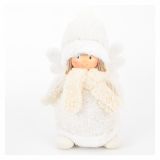 PRAZNIČNA FIGURA GLOSSTYLE ANGEL TEKSTILNI 29 CM SORTIRANO 20X14X29 CM