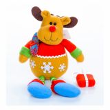 PRAZNIČNA FIGURA GLOSSTYLE FIGURA SEDEČA 38 CM SORTIRANO