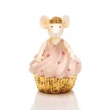PRAZNIČNA FIGURA GLOSSTYLE TORTICA Z MIŠKO 9.7 CM