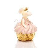 PRAZNIČNA FIGURA GLOSSTYLE TORTICA Z MIŠKO 9.7 CM