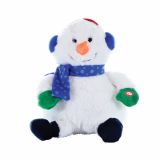 PRAZNIČNA FIGURA MQ POJOČI SNEŽAK 25 CM