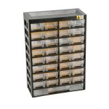 PREDALNIK ALLIT 305X135X435 MM PLASTIČEN 54 RAZDELKOV