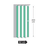 PREKLOPNA VRATA EASYDEAL BELA 82X203 CM