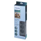 PRENAPETOSTNA ZAŠČITA PHILIPS PHILIPS, 4 VTIČNICE, 2M 900J