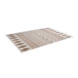 PREPROGA NATERIAL DELOS 120X180 BEŽ/RJAVA ZUNANJA