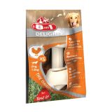 PRIBOLJŠEK ZA PSA 8 IN 1 KOSTI ZA ŽVEČENJE, XS PIŠČANEC, 1 KOS