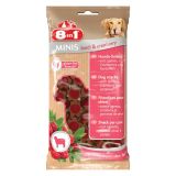 PRIBOLJŠEK ZA PSA 8 IN 1 MINIS ZA PSA, JAGNJETINA IN BRUSNICA, 100G