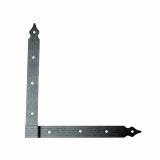 PRIBOR PLOSKI KOTNIK ČRN 400X400X40X5 MM