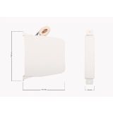 PRIBOR SCHELLENBERG NAVIJALEC ZA ROLETE MAXI 5.3M VRTLJIVA VRVICA BELA