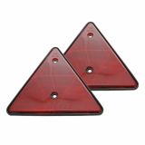 PRIBOR ZA PRIKOLICO TRIKOTNI ODSEVNIK RDEČ