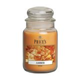 DIŠEČA SVEČA PRICE'S LARGE JAR AMBER
