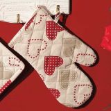 PRIJEMALKA STAR ROKAVICA SRCE 17X29 CM