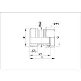 PRIKLJUČNI PRIBOR KOVINA HOLANDSKI PRIKLJUČEK DN25 EUROKONUS