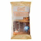 PRIPOMOČEK ZA ČIŠČENJE BANEX VLAŽNE KRPICE ZA POHIŠTVO Z NEGOVALNIM VOSKOM 30/1