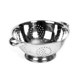 PRIPOMOČEK ZA ODCEJANJE CEDILO Z DVEMA ROČAJEMA 28X34X12.5 CM INOX