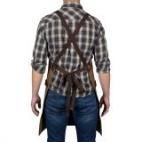 PRIPOMOČEK ZA PEKO LIVOO GS166 USNJEN PREDPASNIK RJAV