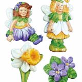 PRIPOMOČKI ZA MODELIRANJE RAYHER KALUP VILE Z ROŽAMI