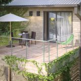 STEBRIČEK PRO 3 1S ALU 95-100 CM TALNA MONTAŽA