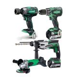 AKUMULATORSKI SET HIKOKI PROFISET307 2X 18V 5AH; 3X KOVČEK