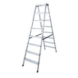 PROSTOSTOJEČA LESTEV KRAUSE MONTO DOPPLO 2X8 STOPNIC 1.7M DELOVNA VIŠINA 3.3M
