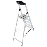 PROSTOSTOJEČA LESTEV KRAUSE MONTO 1X5 STOPNIČNA 1.65M DELOVNA VIŠINA 3.05M