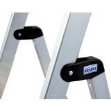 PROSTOSTOJEČA LESTEV KRAUSE MONTO 1X5 STOPNIČNA 1.65M DELOVNA VIŠINA 3.05M