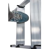 PROSTOSTOJEČA LESTEV KRAUSE MONTO 1X5 STOPNIČNA 1.65M DELOVNA VIŠINA 3.05M