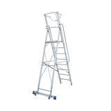 PROSTOSTOJEČA LESTEV KRAUSE STABILO 8 STOPNIČNA 2.9M