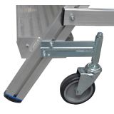 PROSTOSTOJEČA LESTEV KRAUSE STABILO PREMIČNI PODEST 6 STOPNIC BREZ ROČAJEV/OGRAJE